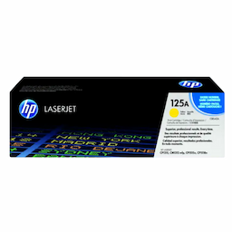 HP 125A - Yellow - Original - LaserJet - Toner Cartridge (CB542A)