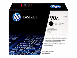 HP 90A - black - original - LaserJet - toner cartridge (CE390A)