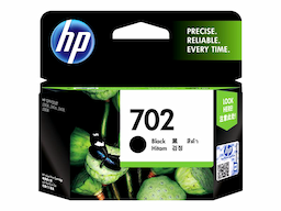 HP 702 - black - original - ink cartridge