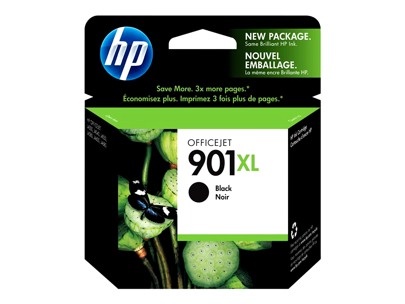 HP 901XL - High Yield - black - original - ink cartridge