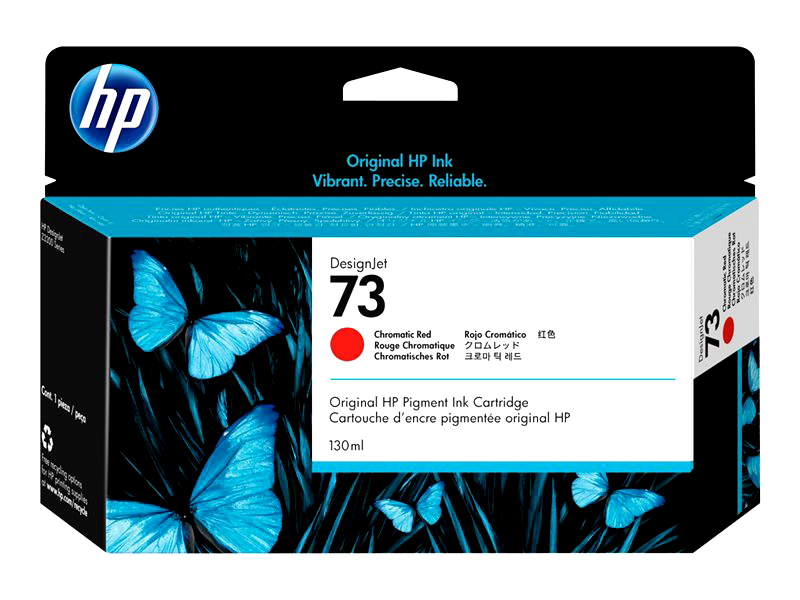 HP 73 - chromatic red - original - DesignJet - ink cartridge