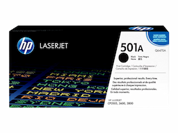 HP 501A - Black - Original - LaserJet - Toner Cartridge (Q6470A)