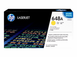 HP 648A - Yellow - Original - LaserJet - Toner Cartridge (CE262A)