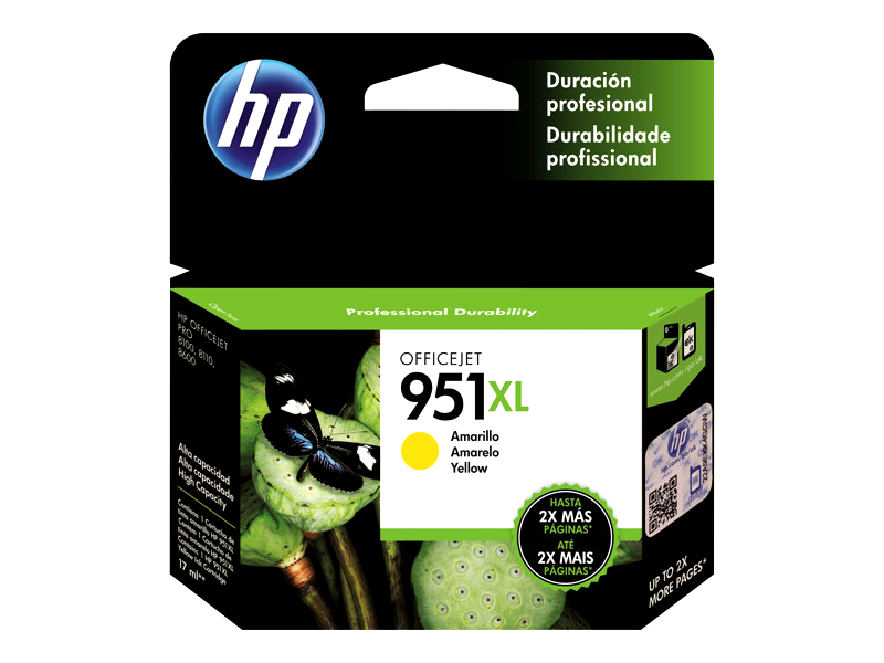 HP 951XL - High Yield - yellow - original - ink cartridge