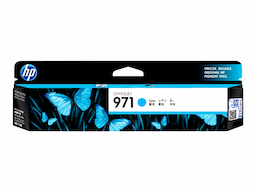 HP 971 - cyan - original - ink cartridge