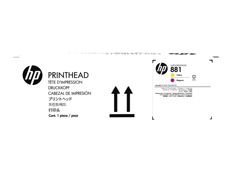 HP 881 - yellow, magenta - original - printhead