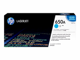 HP 650A - Cyan - Original - LaserJet - Toner Cartridge (CE271A)