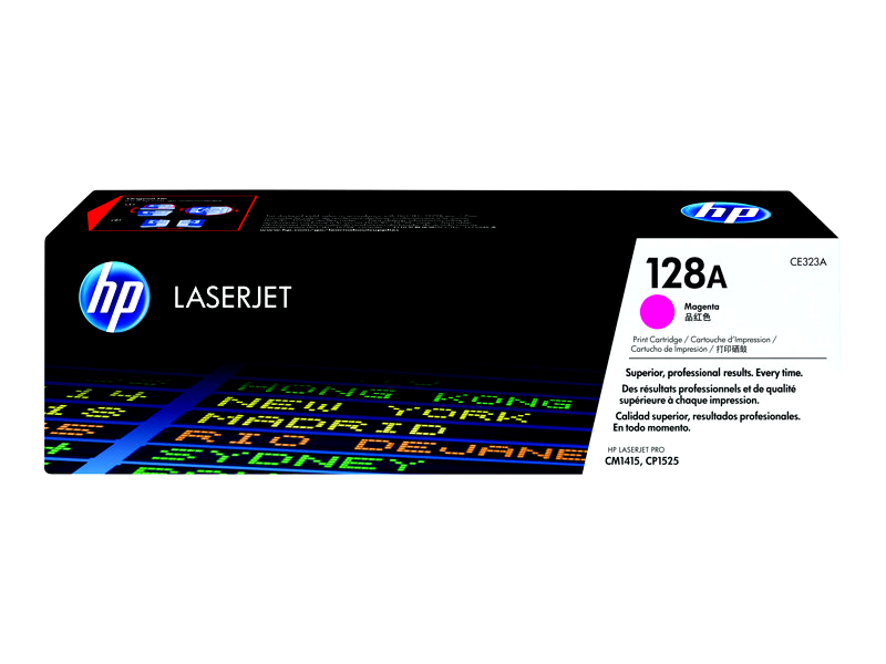 HP 128A - magenta - original - LaserJet - toner cartridge (CE323A)