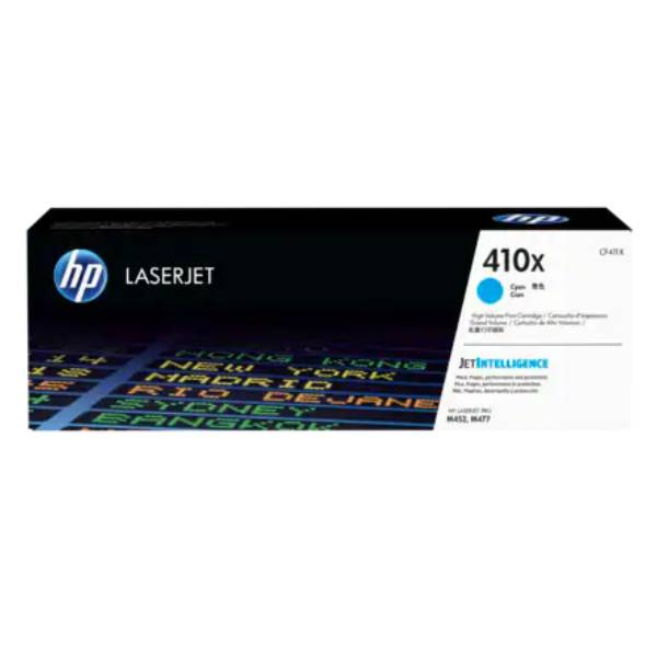 HP 410X Cyan LaserJet Toner Cartridge (CF411X)