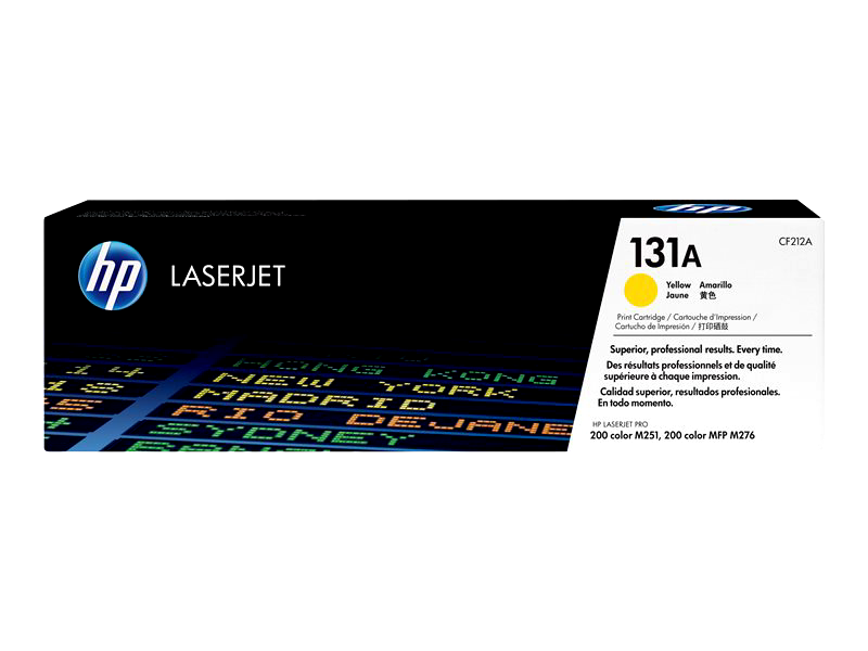 HP 131A - yellow - original - LaserJet - toner cartridge (CF212A)