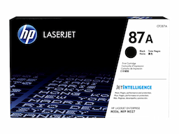 HP 87A - black - original - LaserJet - toner cartridge (CF287A)