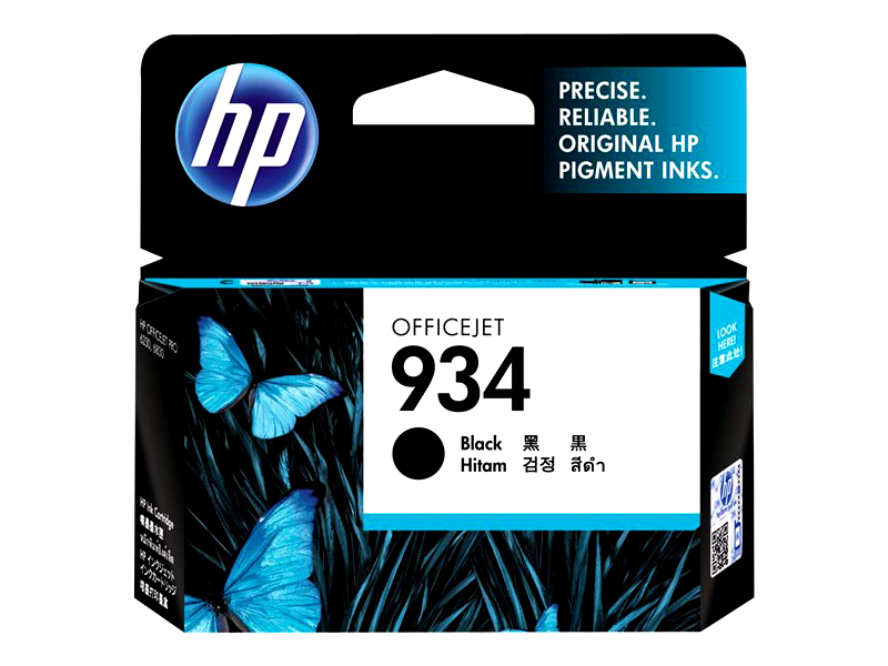 HP 934 - black - original - ink cartridge