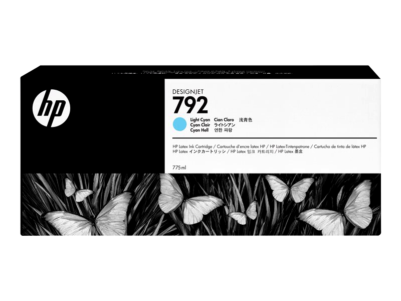 HP 792 - light cyan - original - print cartridge