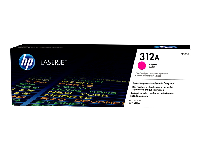 HP 312A - magenta - original - LaserJet - toner cartridge (CF383A)