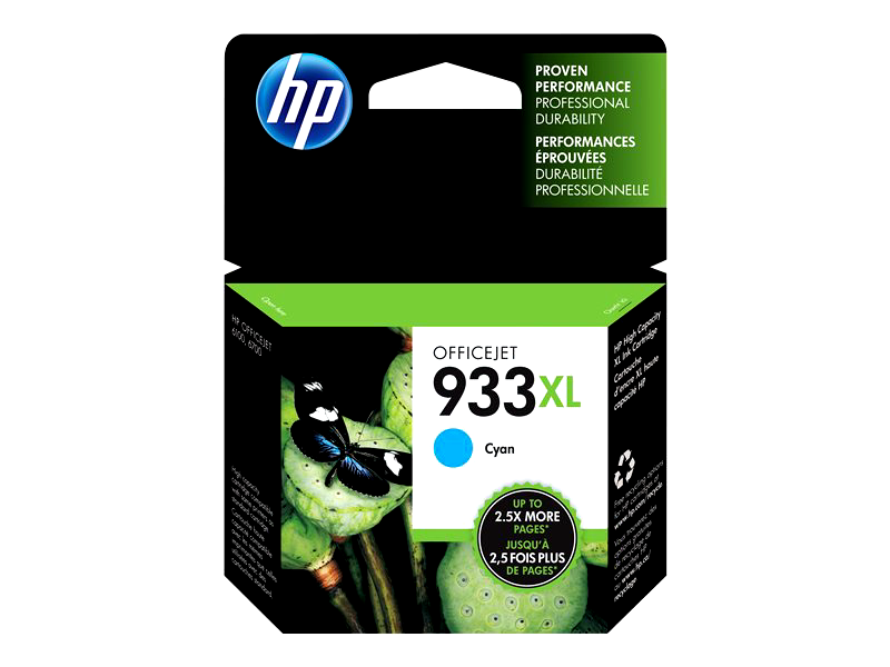 HP 933XL - High Yield - cyan - original - ink cartridge