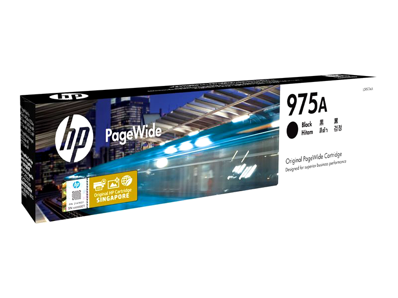 HP 975A - black - original - PageWide - ink cartridge