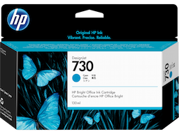 HP 730 - cyan - original - DesignJet - ink cartridge