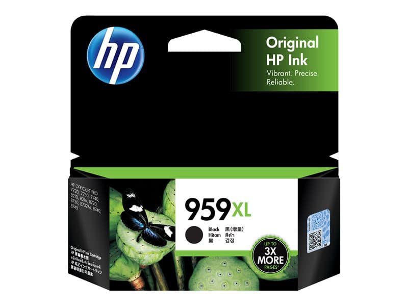 HP 959XL - High Yield - black - original - ink cartridge