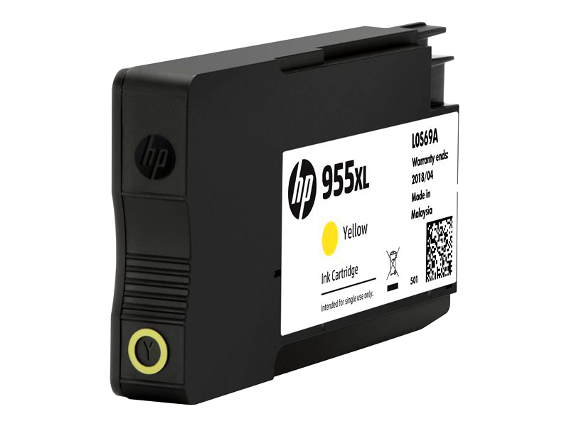 HP 955XL - High Yield - yellow - original - ink cartridge