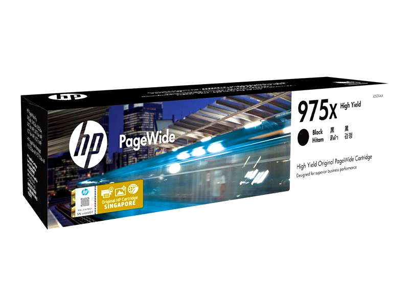 HP 975X - High Yield - black - original - PageWide - ink cartridge
