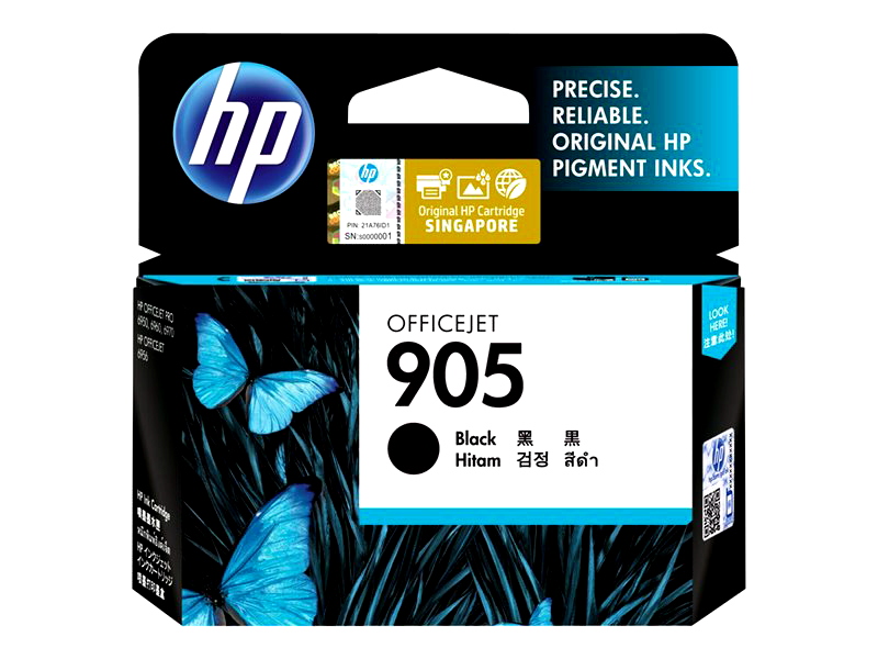 HP 905 - black - original - ink cartridge