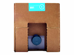 HP 891 - blue - original - ink cartridge