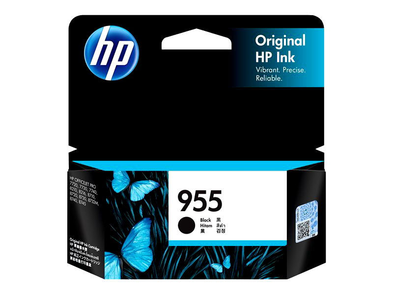 HP 955 - black - original - ink cartridge