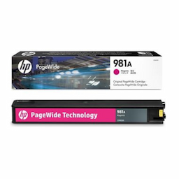 HP 981A - magenta - original - PageWide - ink cartridge