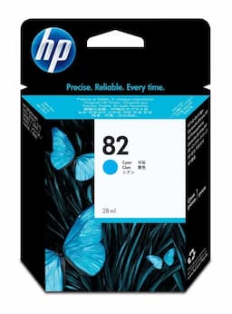 HP 82 - cyan - original - DesignJet - ink cartridge