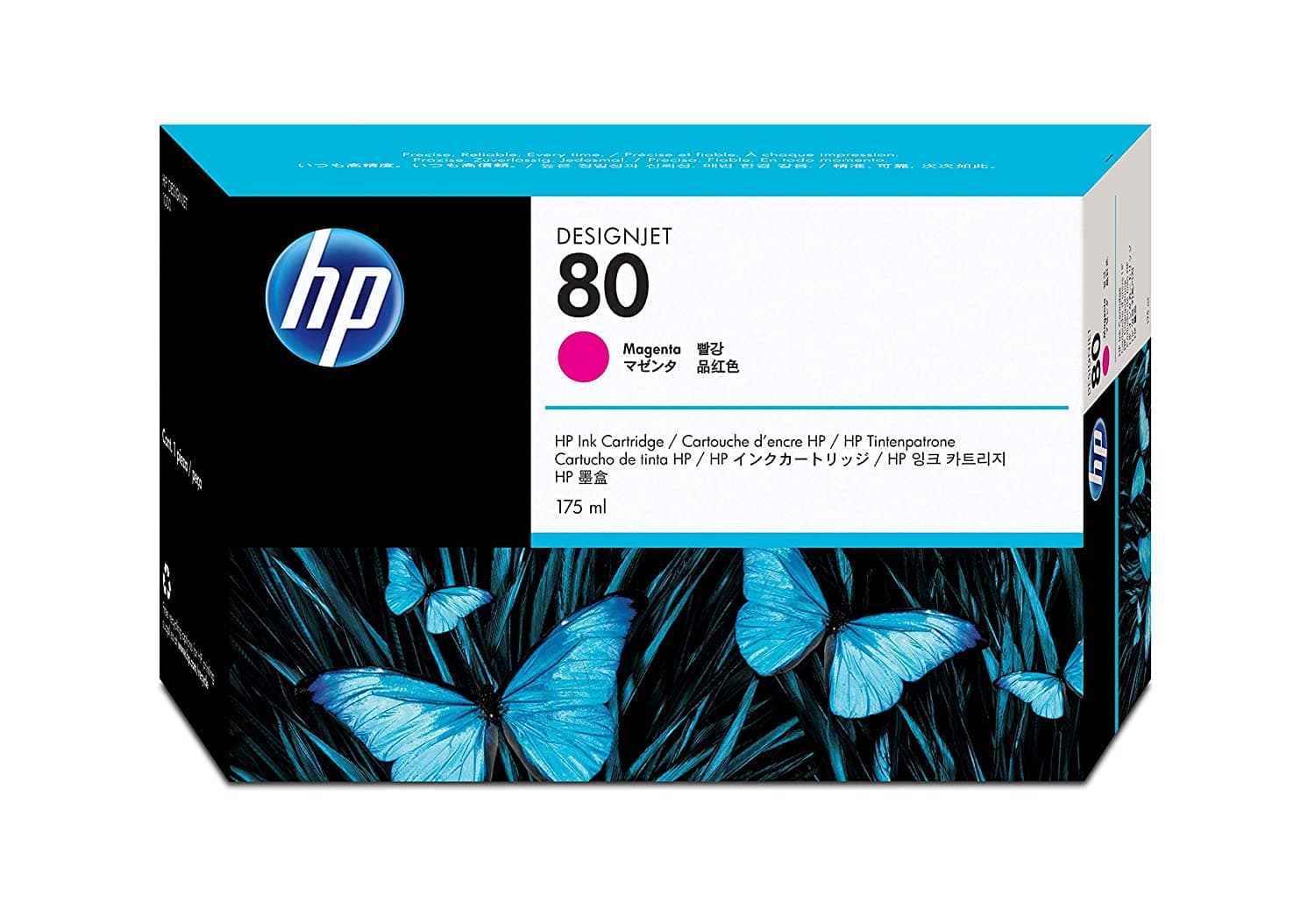HP 80 - magenta - original - ink cartridge