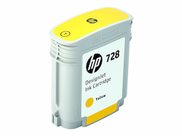HP 728 - yellow - original - DesignJet - ink cartridge