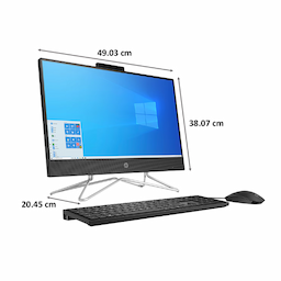 HP 22-DF0142in All-in-One - 1V6C5AA#ACJ Intel Core i5 8 GB RAM 1 TB HDD Windows 10 Jet Black