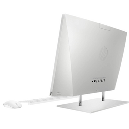 HP 180R6AA All-in-One Desktop, 23.8 Inches, 8 GB, 512 GB, Windows 10 Home, 10th Gen Intel Core i5-10400T, Natural Silver