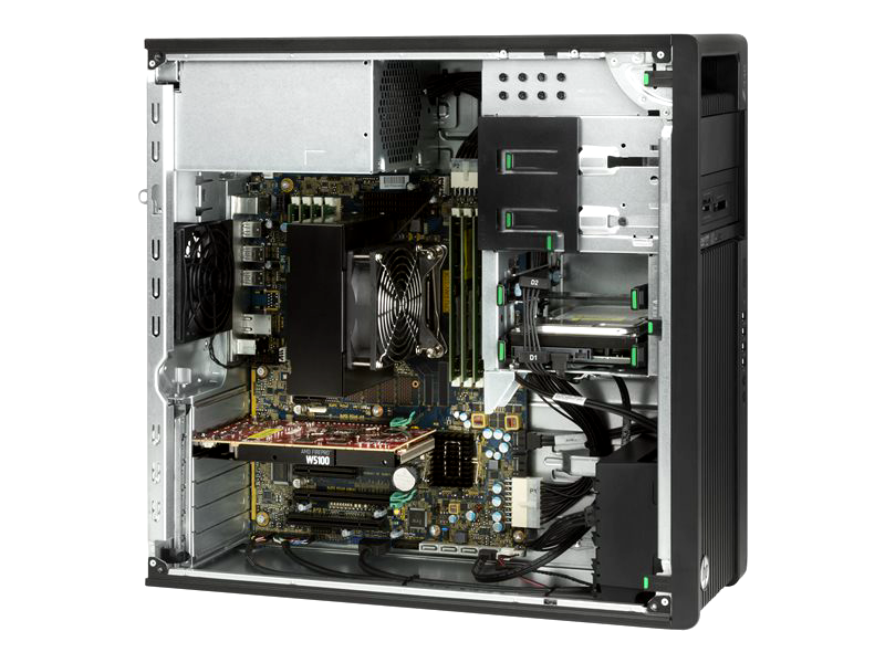 HP Z440 Base Model Workstation (F5W13AV) 16 GB RAM 500 GB SSD Windows 8.1 Pro Black 11 Kg