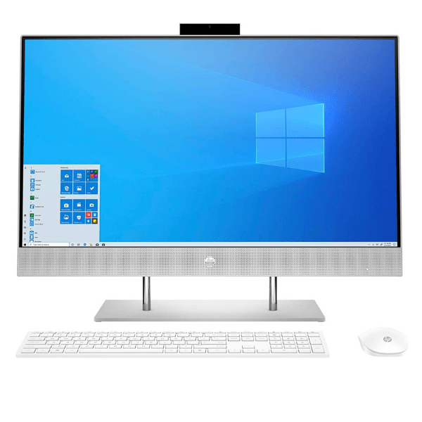HP 27 dp1117 22U36AA#ACJ All-in-One Desktop, 27 Inches, 16 GB, 1 TB, Windows 10, Intel Core i5, Silver