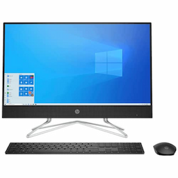 HP 3Y0T5PA#ACJ All-in-One Desktop, 23.8 Inches, 8 GB, 1 TB, Windows 10, Intel Core i3, Black