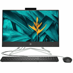 HP All-in-One PC - 22-DF1171IN Intel Core i3 8 GB RAM 1 TB HDD 21.5" Windows 11 Jack Black