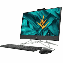 HP All-in-One PC - 22-DF1171IN Intel Core i3 8 GB RAM 1 TB HDD 21.5" Windows 11 Jack Black