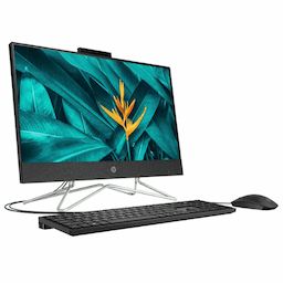 HP All-in-One PC - 22-DF1171IN Intel Core i3 8 GB RAM 1 TB HDD 21.5" Windows 11 Jack Black