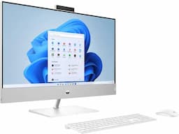 HP Pavilion 27-ca1234in All-in-One Desktop PC, 12th Generation Intel Core i5, 8 GB DDR4, 256 GB SSD, Intel UHD Graphics 730, 8.3 kg, 27" Inch Display, Windows 11 Home