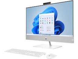 HP Pavilion 27-ca1234in All-in-One Desktop PC, 12th Generation Intel Core i5, 8 GB DDR4, 256 GB SSD, Intel UHD Graphics 730, 8.3 kg, 27" Inch Display, Windows 11 Home