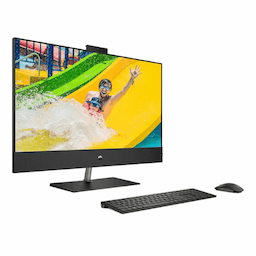 HP Pavilion All-in-One Desktop PC - 32-B0390IN 12th Generation Intel Core i5 8 GB RAM 512 GB 31.5" Windows 11 Black