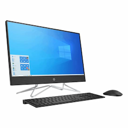 HP 667G9PA#ACJ All-in-One Desktop 24-ck0678in, AMD Ryzen 5 5625U , 8GB RAM, 512GB SSD, 23.8 Inches, Windows 11 Home - Black
