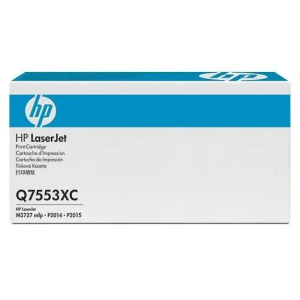 HP LJ P2015 Contract - Q7553XC Toner Cartridge Black Toner Cartridge