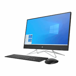HP 667G9PA#ACJ All-in-One Desktop 24-ck0678in, AMD Ryzen 5 5625U , 8GB RAM, 512GB SSD, 23.8 Inches, Windows 11 Home - Black