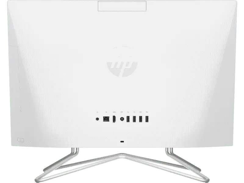 HP 6P005PA All-in-One in PC 22-dd0480 8 GB RAM, 512 GB SSD, AMD Ryzen 3 3250U, 21.5 Inches display, Snow White