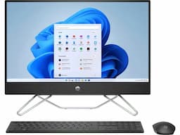 HP 24-cb1907in All-in-One PC, 12th Generation Intel Core i5, 8 GB DDR4, 512 GB SSD, Intel Iris Xe graphics, 23.8 Inch FHD, 5.37 kg, Windows 11 Home - Black