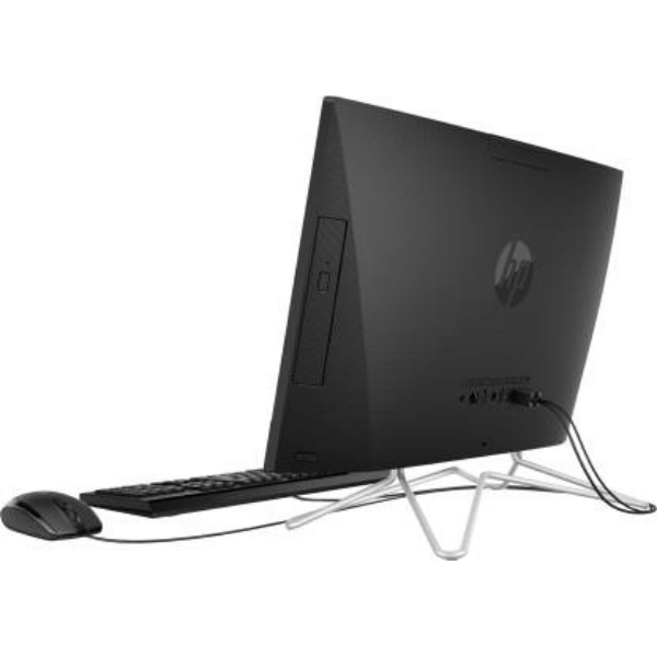 HP 180N0AA#ACJ All-in-One Desktop, 22 Inches, 4 GB, 1 TB, Windows 10, AMD Ryzen 3, Jet Black