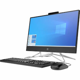HP 180N0AA#ACJ All-in-One Desktop, 22 Inches, 4 GB, 1 TB, Windows 10, AMD Ryzen 3, Jet Black