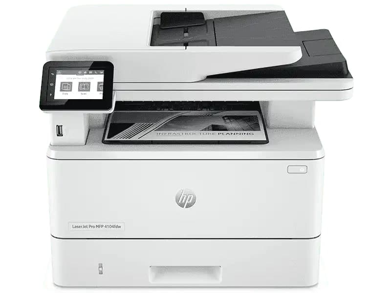 HP LaserJet Pro MFP 4104fdw Printer, 2Z634A